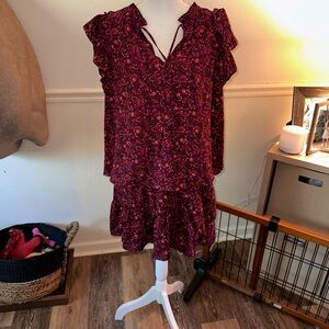 Very light and airy skirt and top. Perfect for summer